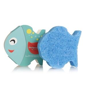 NIB spongellé body wash infused buffer fish sponge